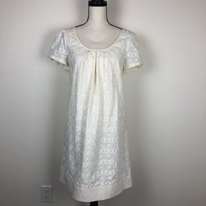 Juicy Couture Embroidered Shift Dress Cream